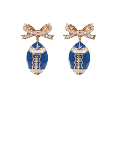 Game Day Bow Earrings