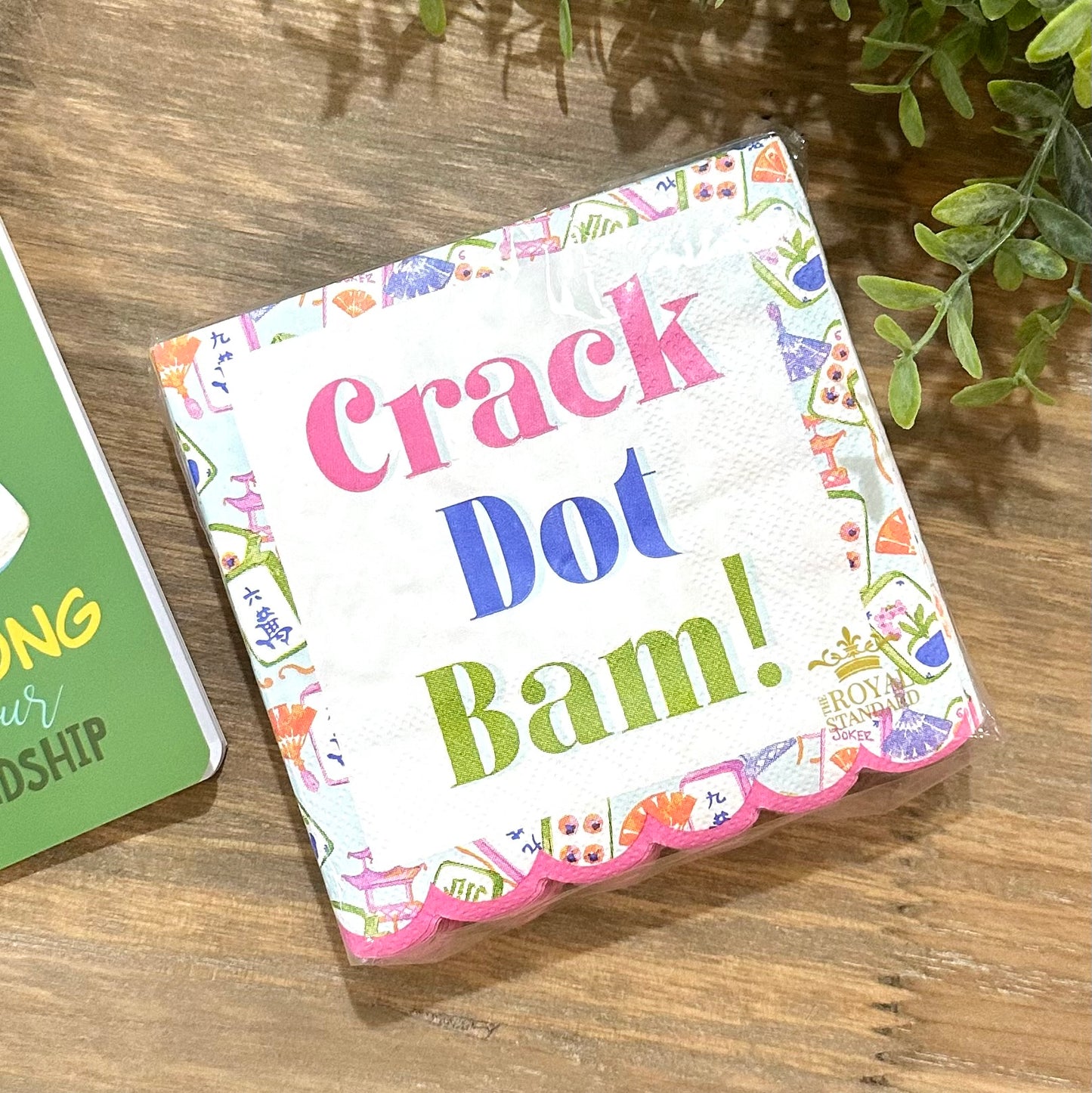 Crack Dot Bam! Cocktail Napkins
