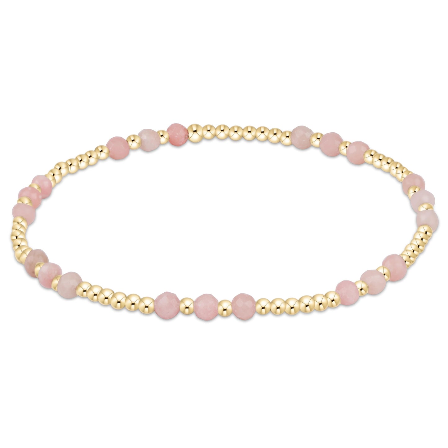 enewton Joy Gem 3mm Bracelet- Pink Opal
