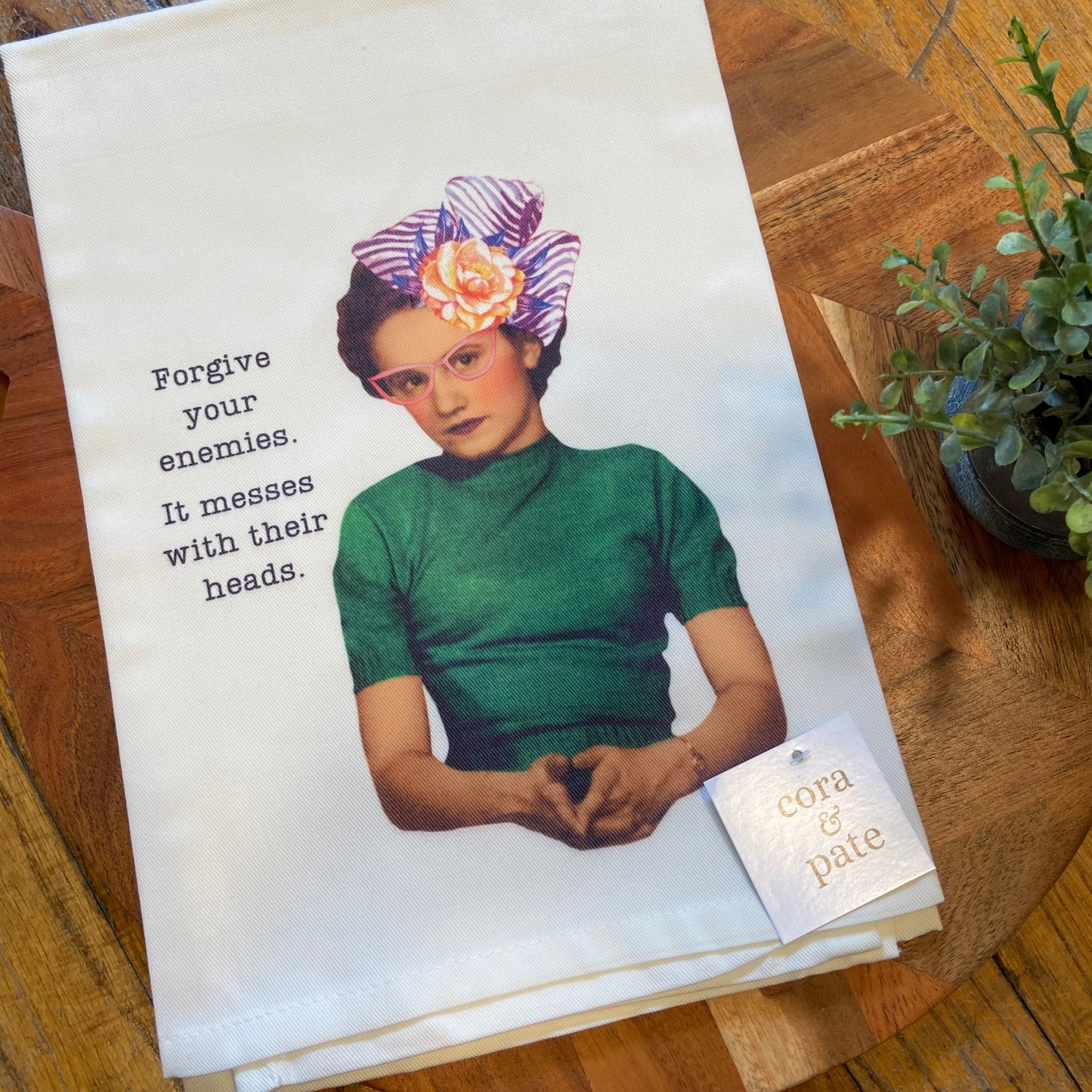 Forgive Your Enemies Towel