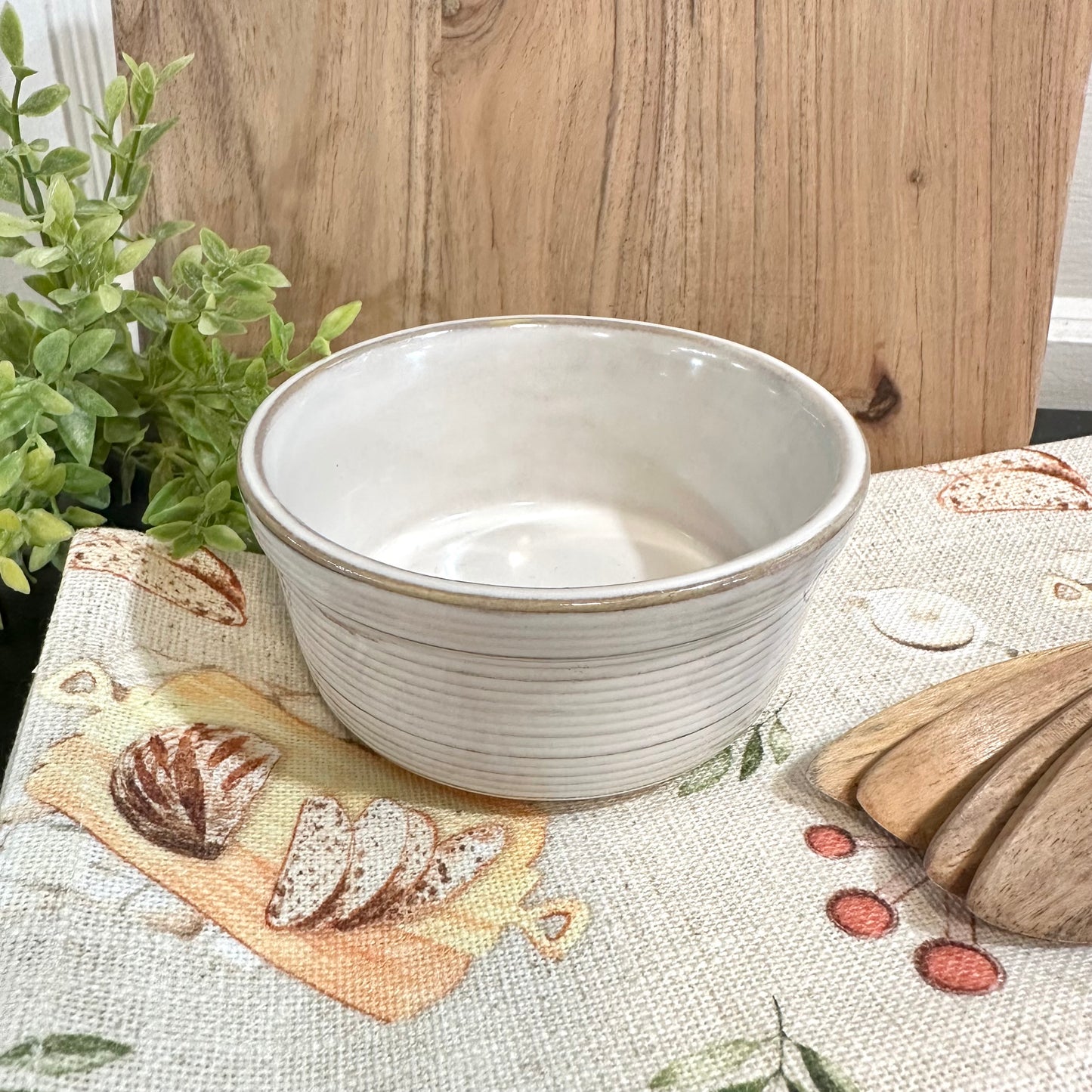 White Ceramic Bowl