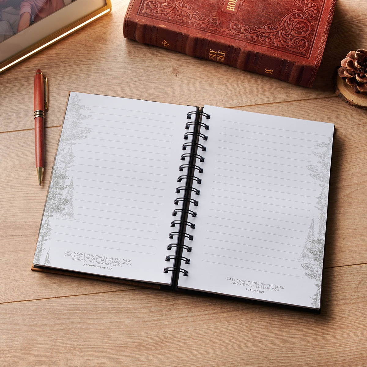 Man of God Spiral Journal