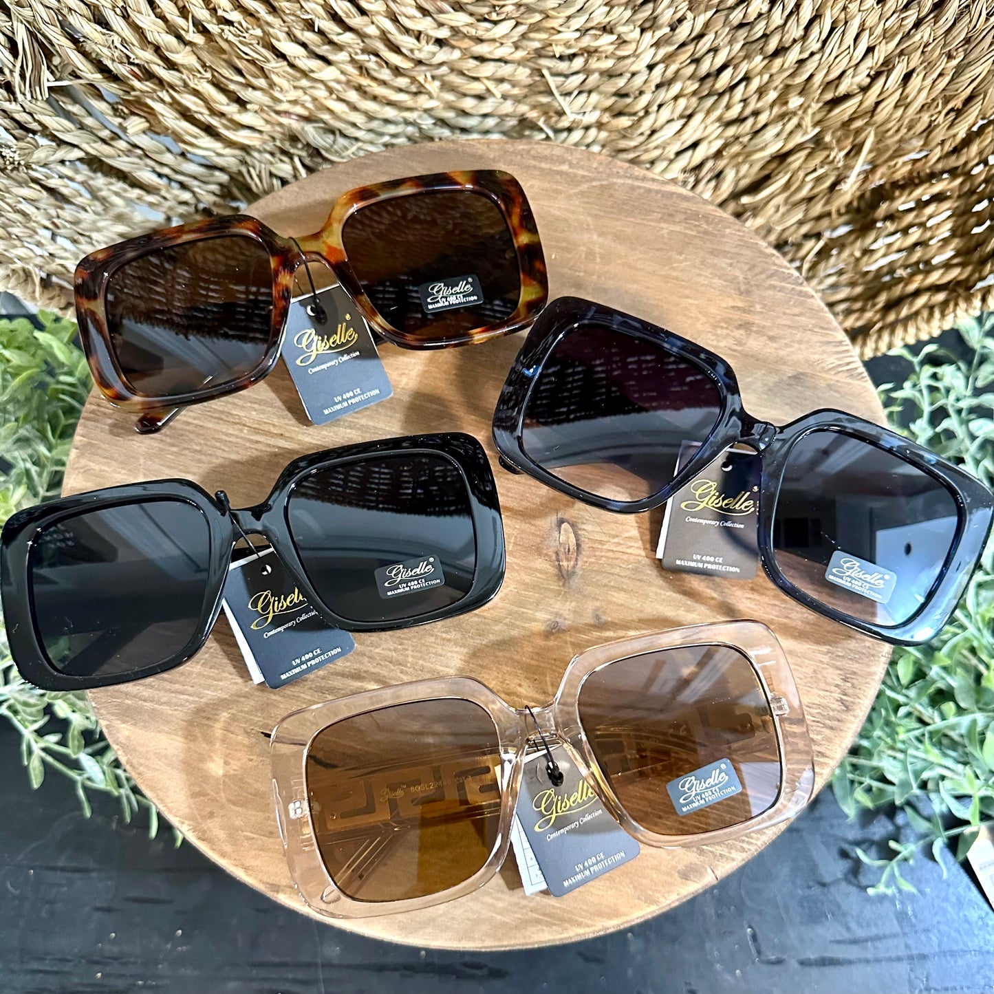 Square Frame Sunglasses