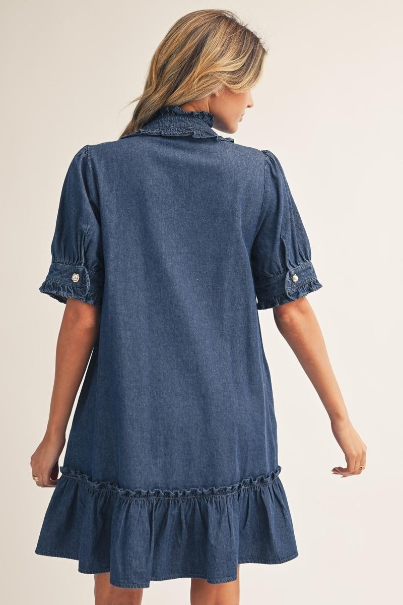 Denim Short Dress