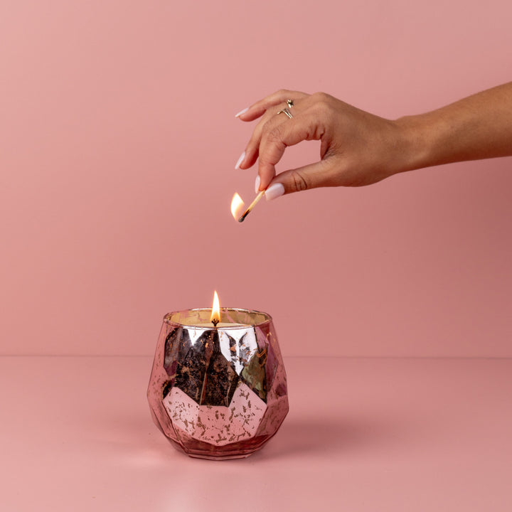 Sweet Grace Copper-Toned Mercury Candle