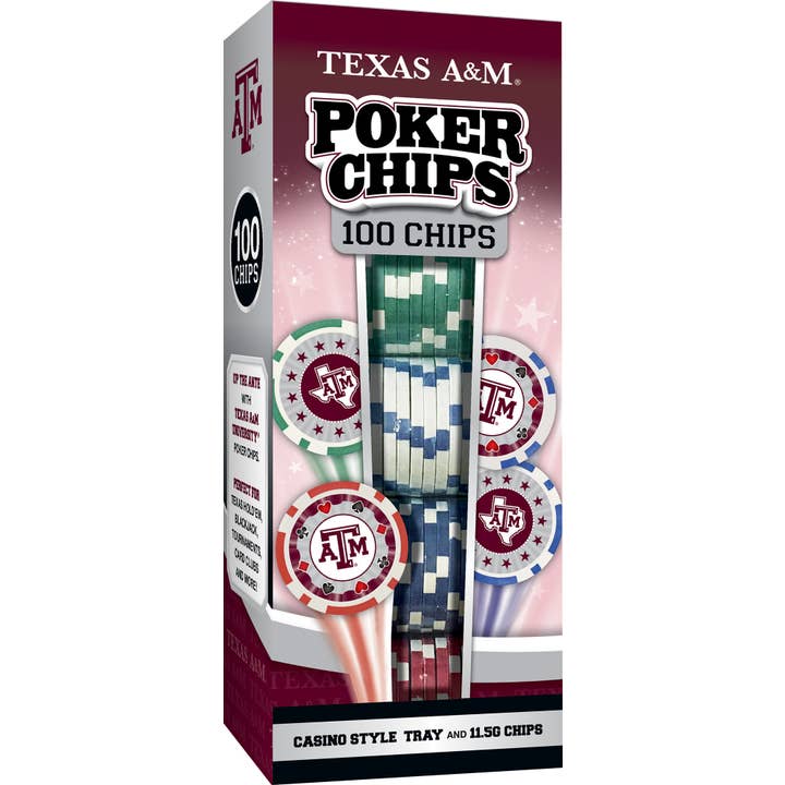 Texas A&M Poker Chips