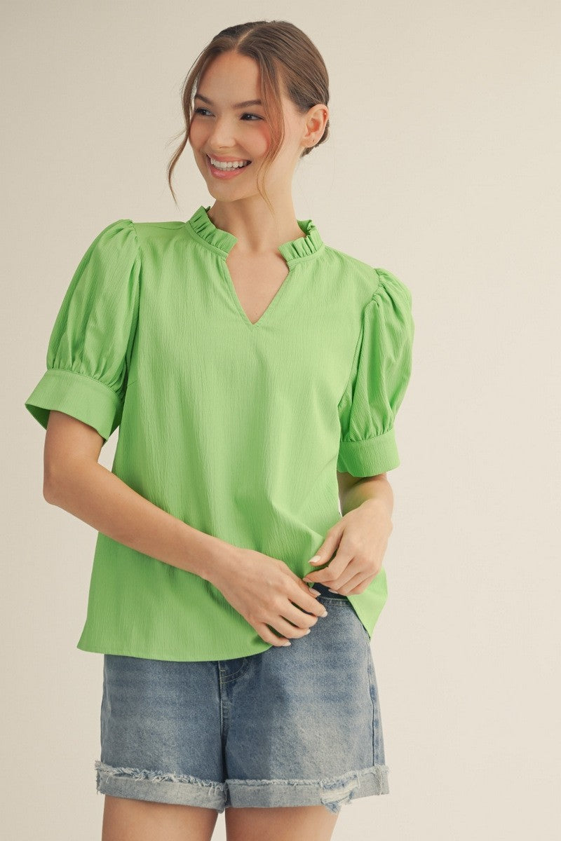 Crinkle Solid Top
