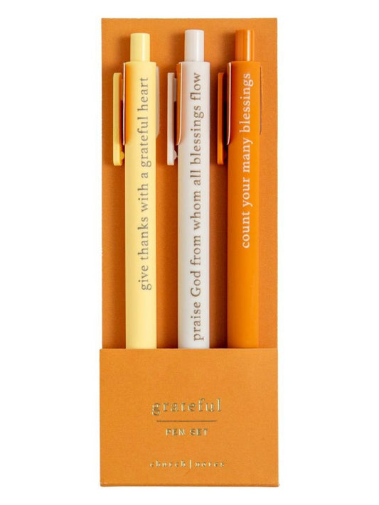 Grateful Pen Set