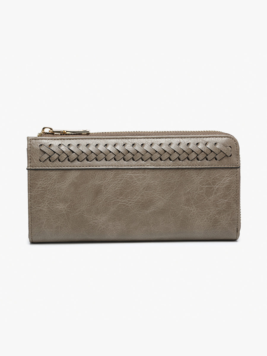 Jen & Co Gia Braided Wallet